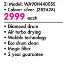 Samsung 9kg Topload Washing Machine WA90H4400SS