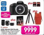 Canon 650D Ultimate DSLR Bundle-Per Bundle
