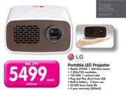 LG Portable LED Projector PH300