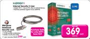 Notebook Security Lock & Internet Security 2 User 
