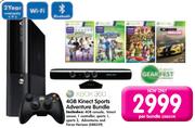XBox360 4GB Kinect Sports Adventure Bundle-Per Bundle