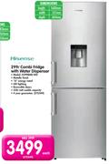 Hisense 299L Combi Fridge with Water Dispenser  Model: H299BME-WD-Each