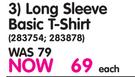 Legend Long Sleeve Basic T-Shirt-Each