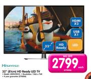 Hisense 32" 81cm HD Ready LED TV LEDN32D33
