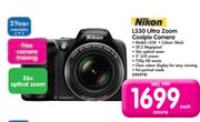 Nikon L330 Ultra Zoom Coolpix Camera