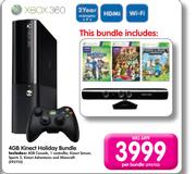 Xbox 360 4GB Kinect Holiday Bundle-Per Bundle