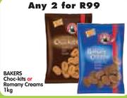 Bakers Choc-Kits Or Romany Creams-2x1Kg