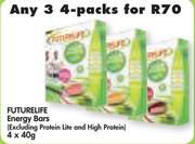 Futurelife Energy Bars(Excluding Protein Lite And High Protein)-3x4x40g