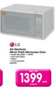 LG 44Ltr Electronic Mirror Finish Microwave Oven MS-444SR