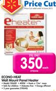 Econo Heat Wall Mount Panel Heater DX600