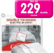 Goldair Tie Down Double Electric Blanket 150x110Cm GDT-200P