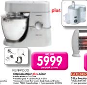 Kenwood Titanium Major+ Juicer KMM020-Per Pack