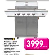 Terrace Leisure 4 Burner Saturn 590 Gas Braai