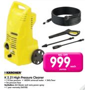 K 2.21 High Pressure Cleaner
