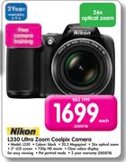 Nikon Ultra Zoom Coolpix Camera L330