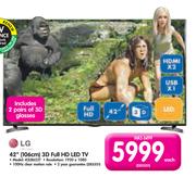 LG 42"(106cm) 3D Full HD LED TV 42LB623T