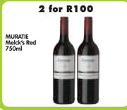 Muratie Melck's Red-2x750ml