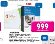 Microsoft Home and Student Bundle 2013-Per Bundle