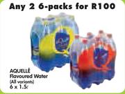 Aquelle Flavoured Water (All Variants)-6 x 1.5Ltr-2's