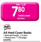 Pritt A4 Hard Cover Books