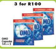OMO Capsules 3 x 14'S + 2