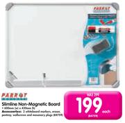 Parrot Slimline Non-Magnetic Board