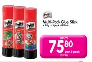 Pritt Multi-Pack Glue Stick 43G-Per 3 Pack