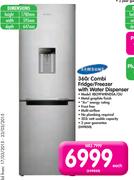 Samsung 360Ltr Combi Fridge/Freezer with Water Dispenser RB29FWRNDSA/OU