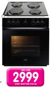 Defy 600mm Slimline Oven and Hob Set DBO451 + DHD332