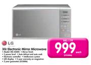 LG 30Ltr Electronic Mirror Microwave MS-3040S