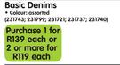 Legend Basic Denims-Each