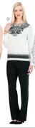 Legend Border Print Pull On Knitwear-Each