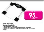 Pure Pleasure Digital Glass Scale