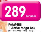 Pampers Active Mega Box-Per Pack