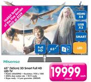 Hisense 65"(165cm) 3D Smart Full HD LED TV 65K600PAD