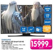 Samsung 55"(140cm) 3D Smart Full HD Curved LED TV UA55H6800