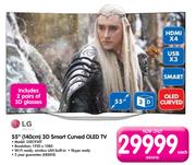 LG 55"(140cm) 3D Smart Curved OLED TV 55EC930T