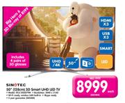 Sinotec 50"(128cm) 3D Smart UHD LED TV STL3-50UD79M
