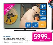 Samsung 40"(102cm) Smart Full HD LED TV UA40H5303