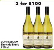 Zonnebloem Blanc De Blanc-3x750ml