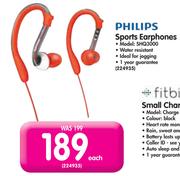 Philips Sports Earphones SHQ3000