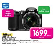 Nikon L330 Ultra Zoom Coolpix Camera