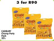 Cadbury Chomp Party Pack-3 x 30's