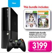 Xbox 360 500GB Fable Bundle-Per Bundle