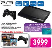 PS3 12GB All Star Bundle-Per Bundle