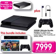 PS4 500GB Ultimate Bundle-Per Bundle