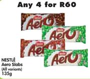 Nestle Aero Slabs(All Variants)-4x135g