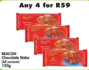 Beacon Chocolate Slabs(All Variants)-4x150g