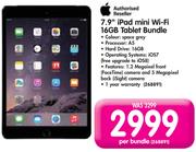Apple 7.9" iPad Mini Wi-Fi 16GB Tablet Bundle-Per Bundle