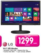 LG 19.5" LED Monitor